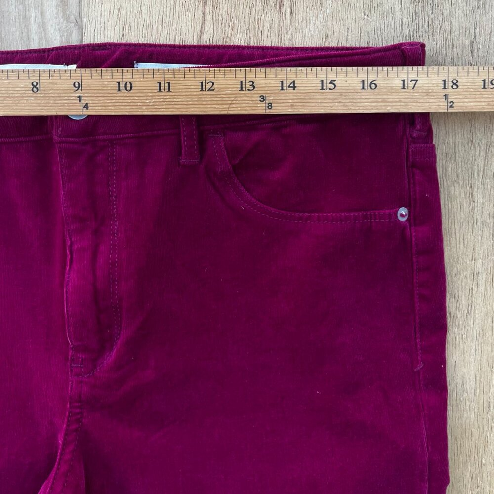 PILCRO AND THE LETTERPRESS CORDUROY HIGH RISE SKINNY JEANS WOMEN’S sz 32 STRETCH - Picture 8 of 11